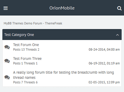 orionmobile theme